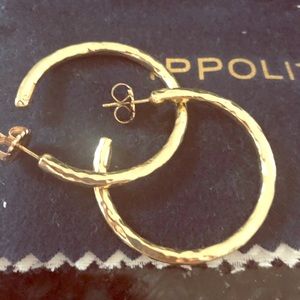 Ippolita 18K Gold Hoop Earrings